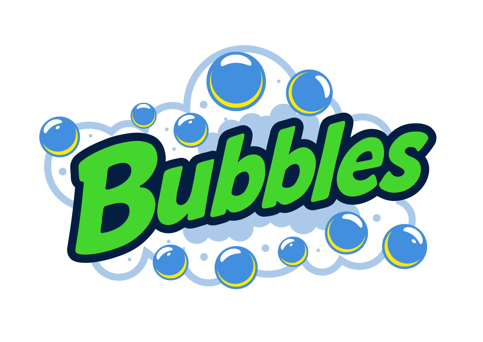 Bubbles brand artwork